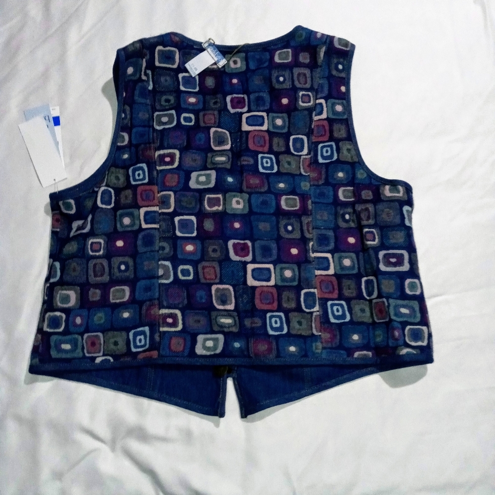 Sold🎁NWT Koret Plus Size Reversible Vest - Picture 6 of 6